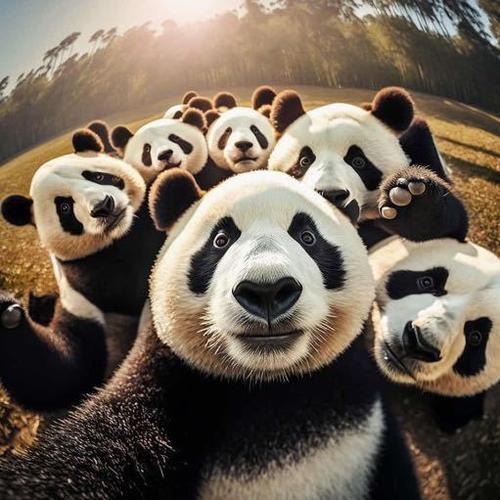 喝水喝茶喝咖啡的熊猫要爱护哟