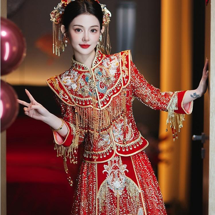 唯挚爱中式秀禾服
