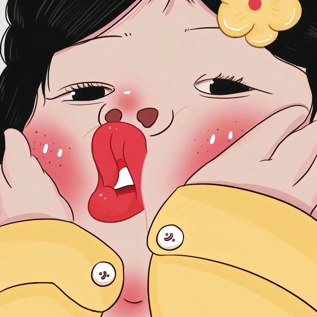 啊哈～