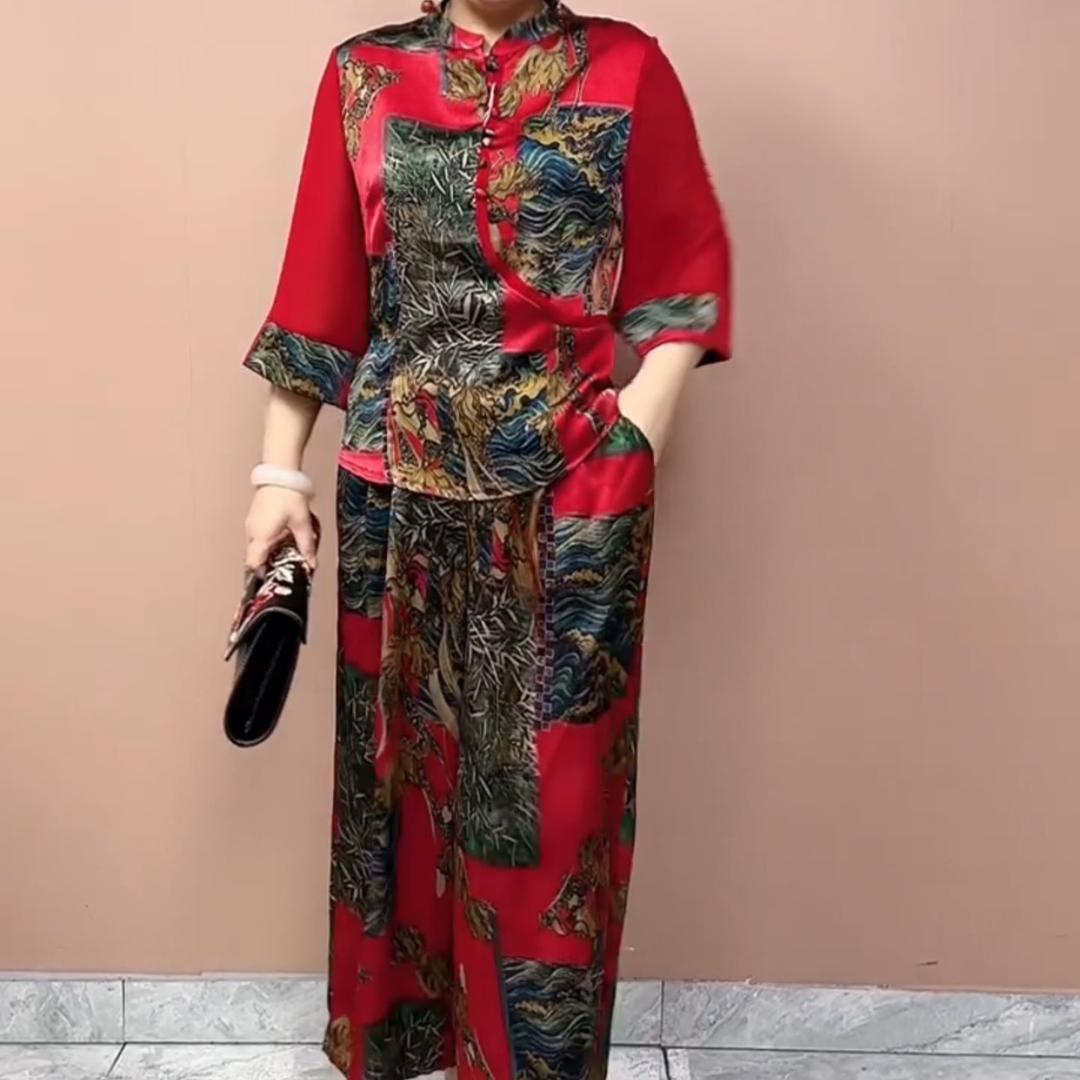 张家小姐时尚女装穿搭【大码妈妈装】