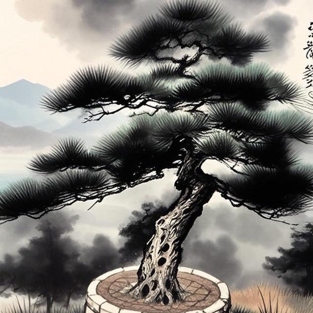 沁春园松柏