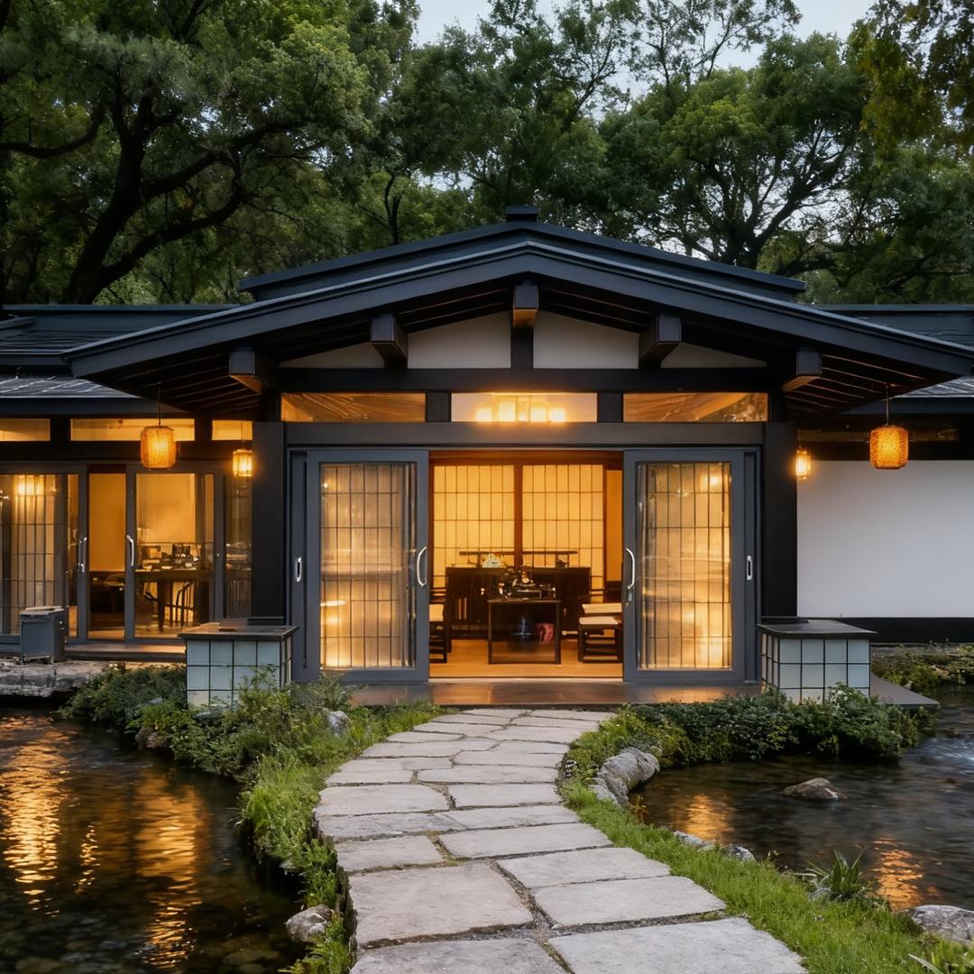 山东玉柜中式房屋~张芹