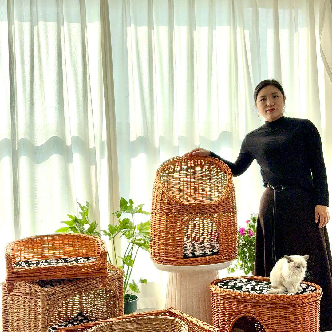 夕宁柳编宠物用品