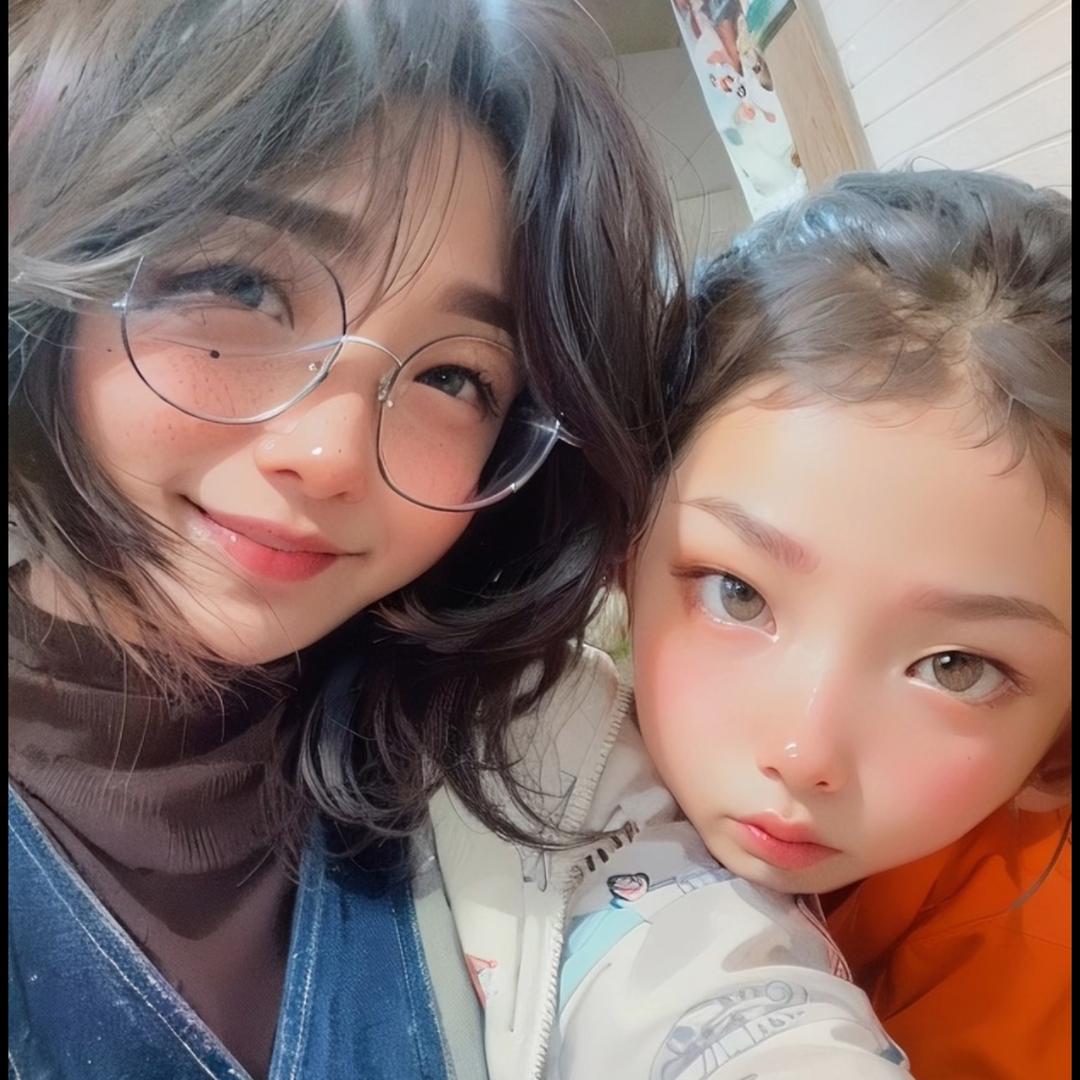 德音可爱的一家