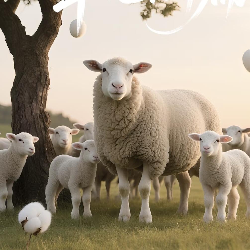 沐沐羊皮毛一体