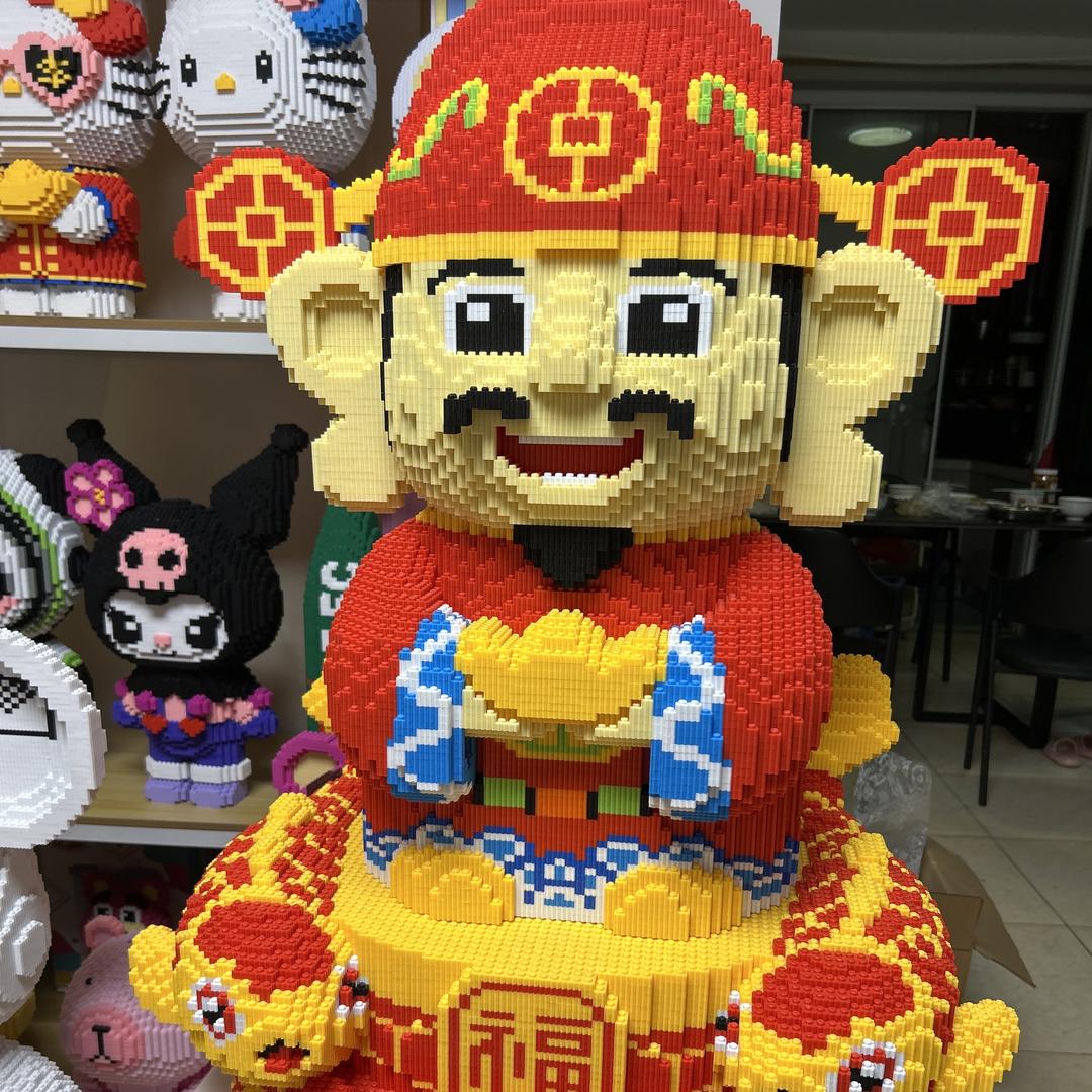 卖积木还债的老黄