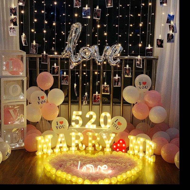 童话里气球布置