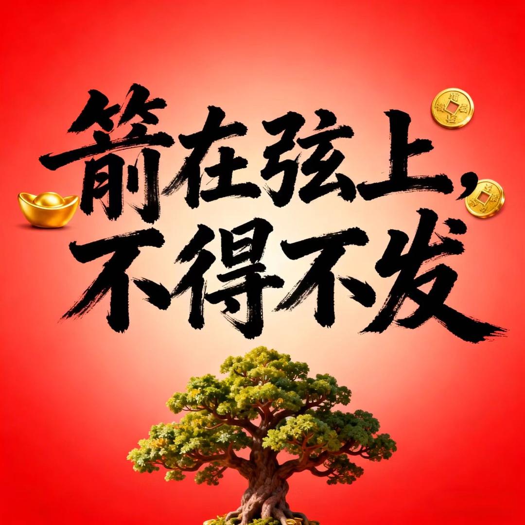 箭在弦上(不得不发）