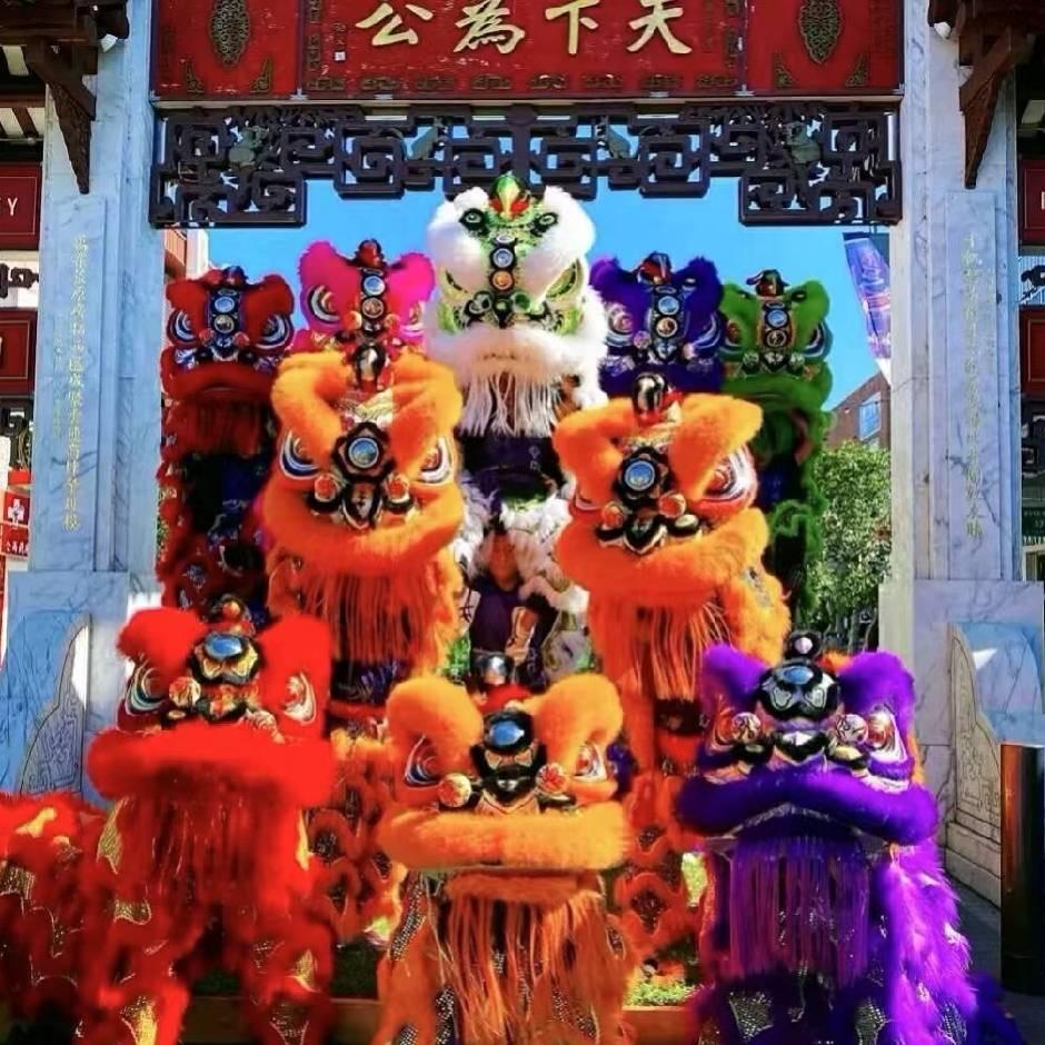 长治德艺鼓乐龙狮-醒狮传承人小涛