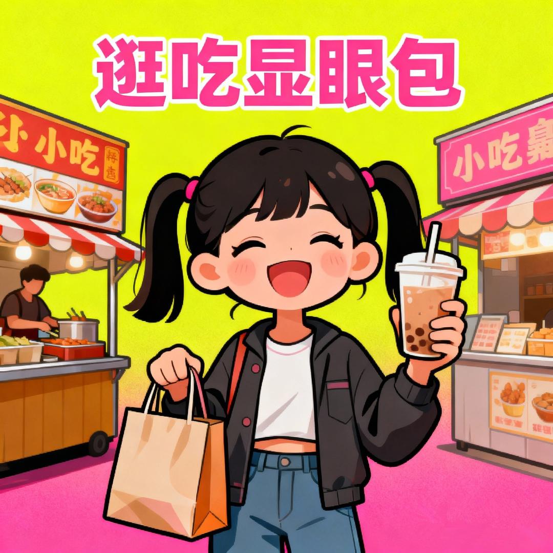 逛吃显眼包