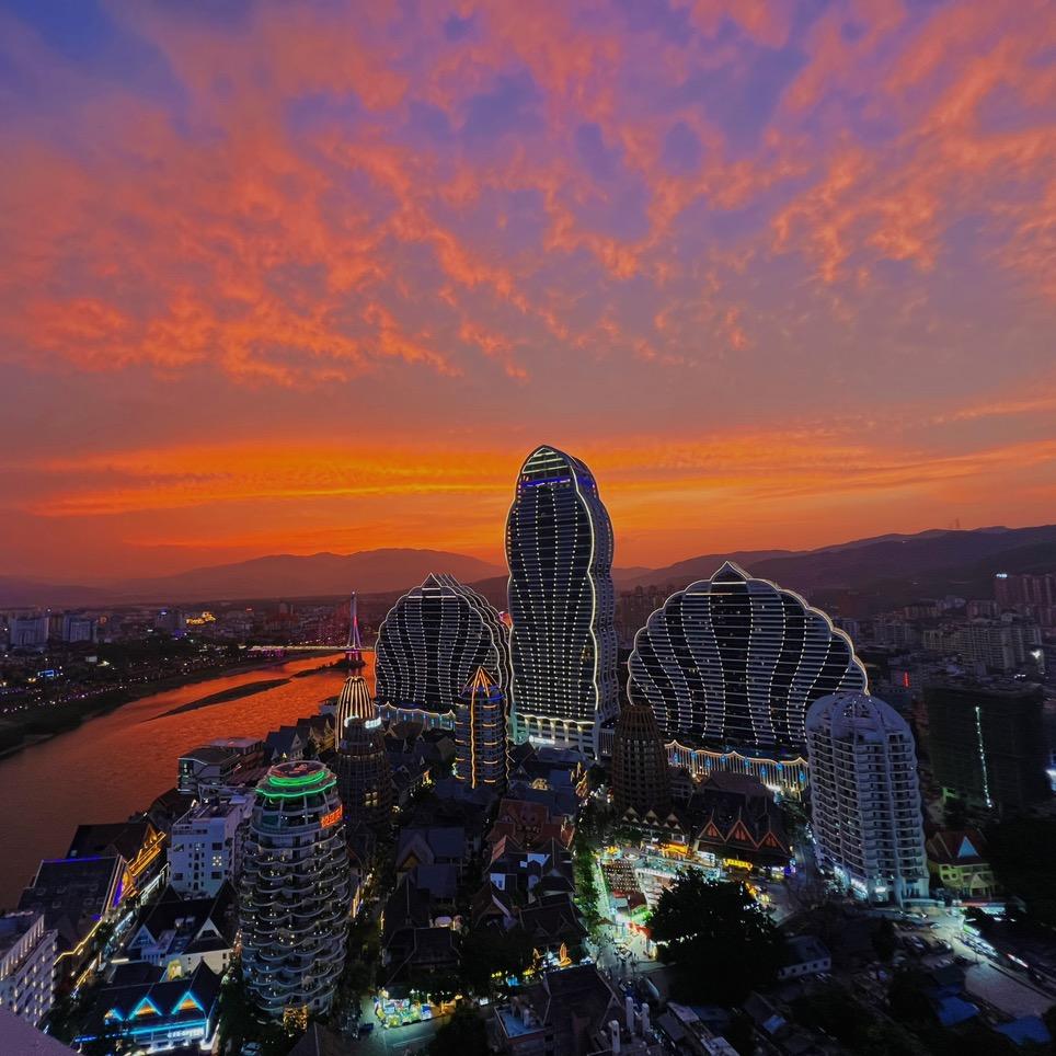 艾莎湾-isawan的日落