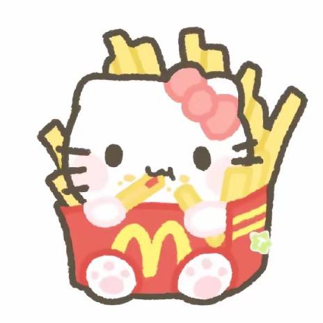 乐吃薯条🍟（贴纸版）