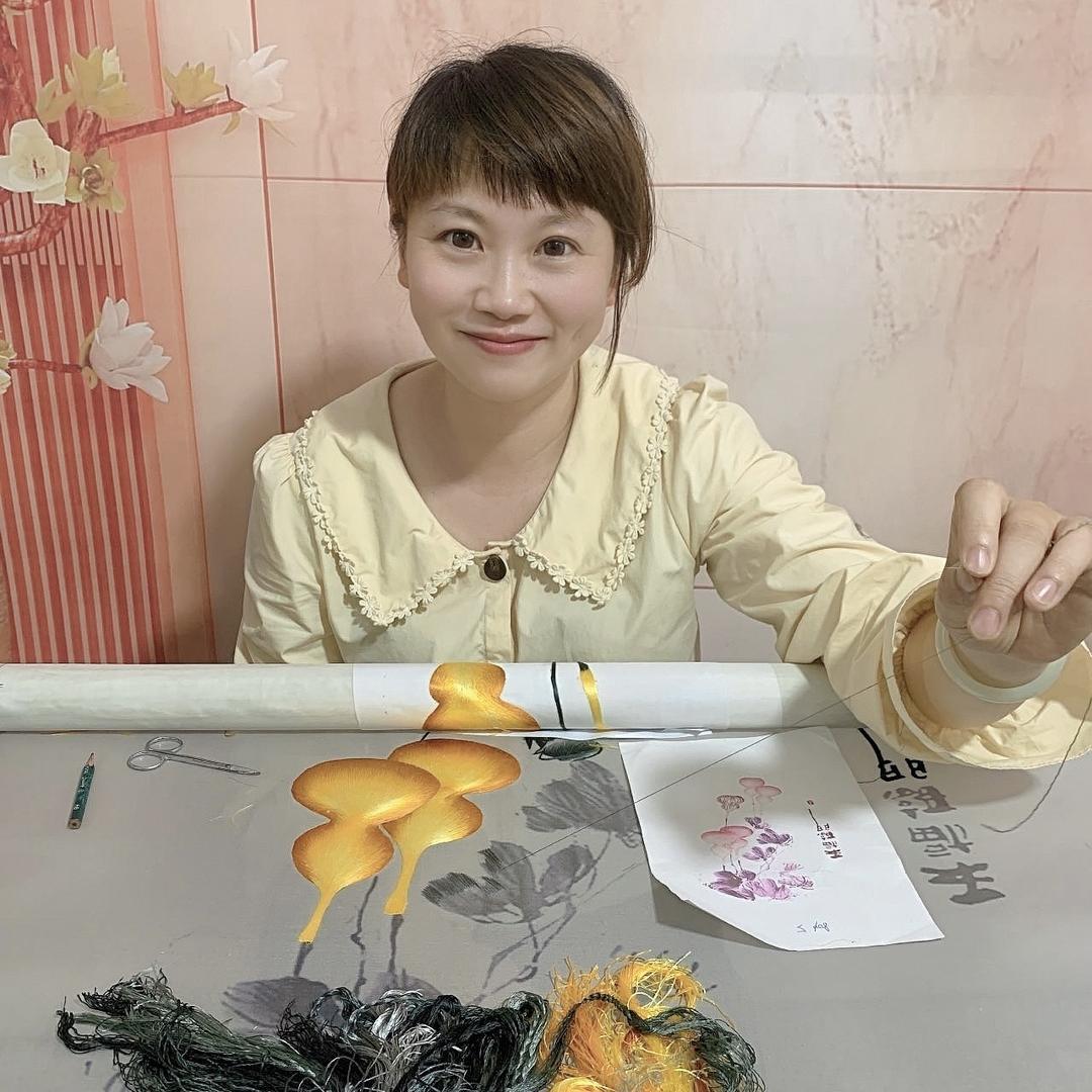 冬春刺绣工艺品