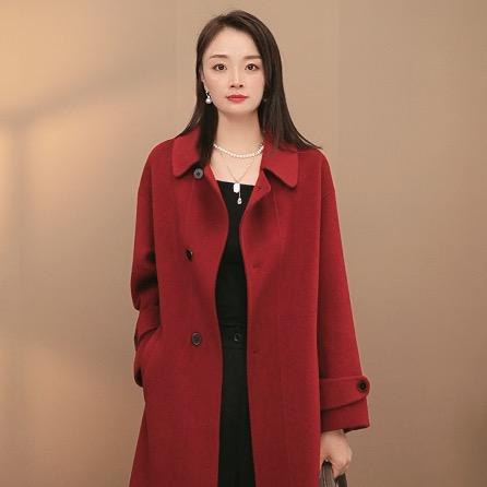 美府轻奢羊绒大衣