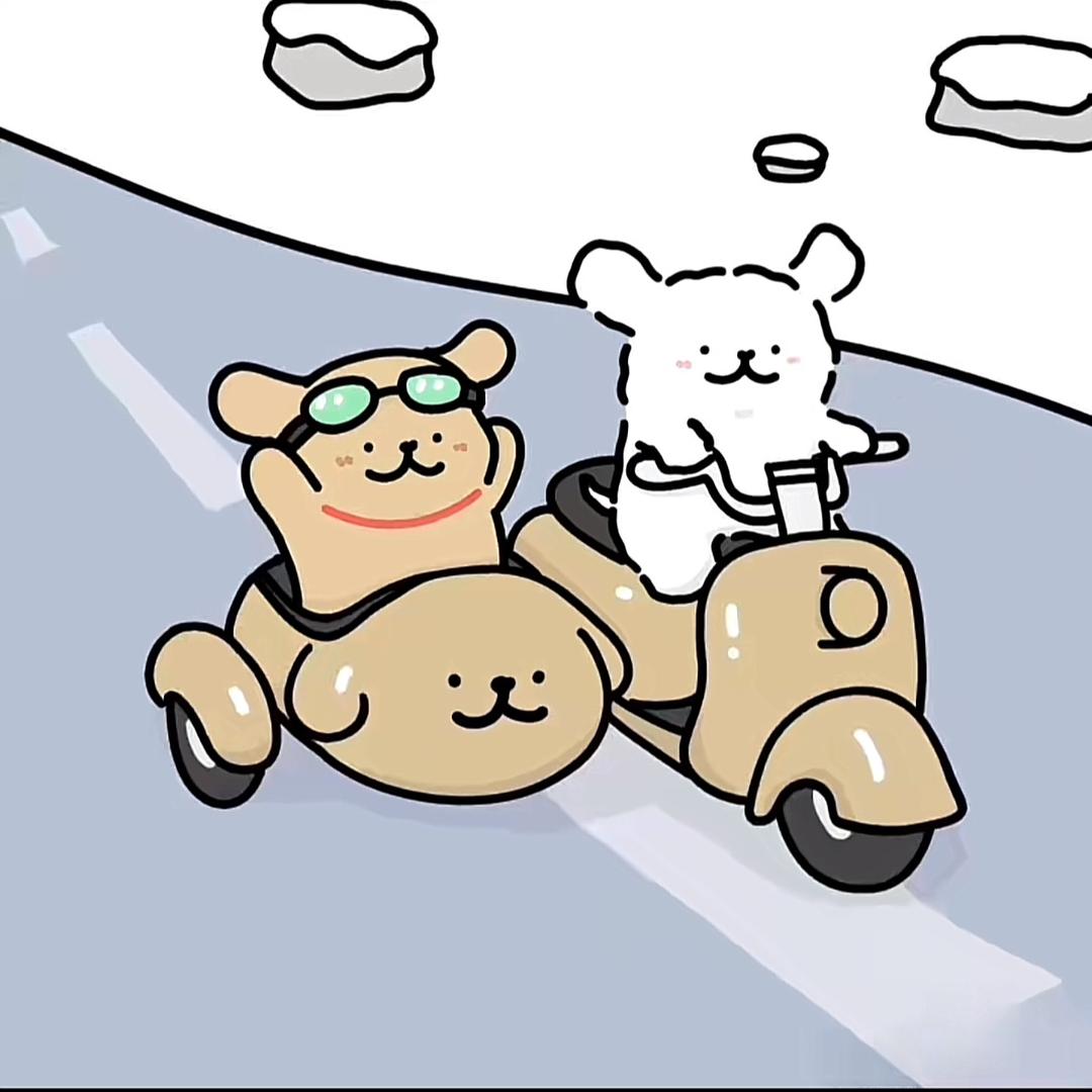 一条傻乎乎的咸鱼