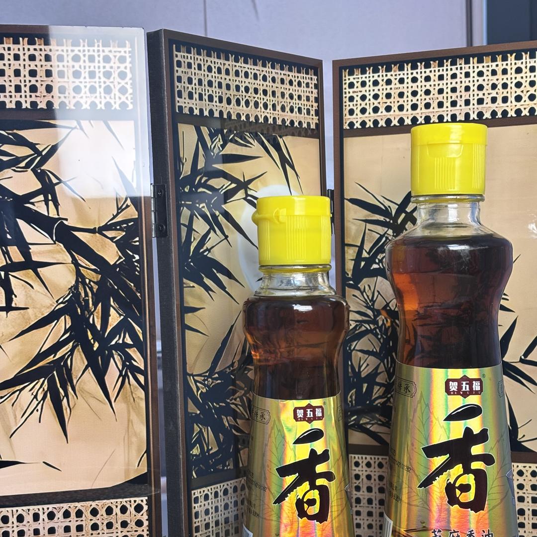德州华耀贺五福石磨香油