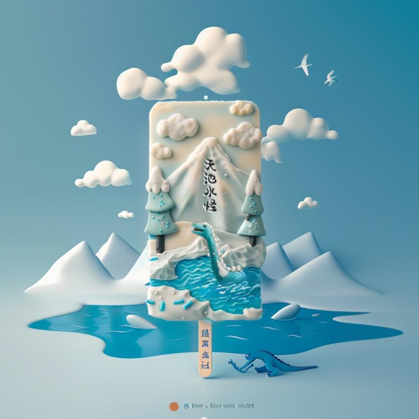 长白山文创雪糕