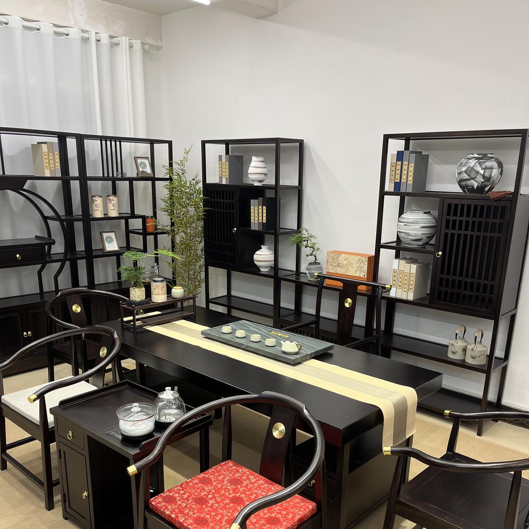 茶韵实木大板茶桌茶台