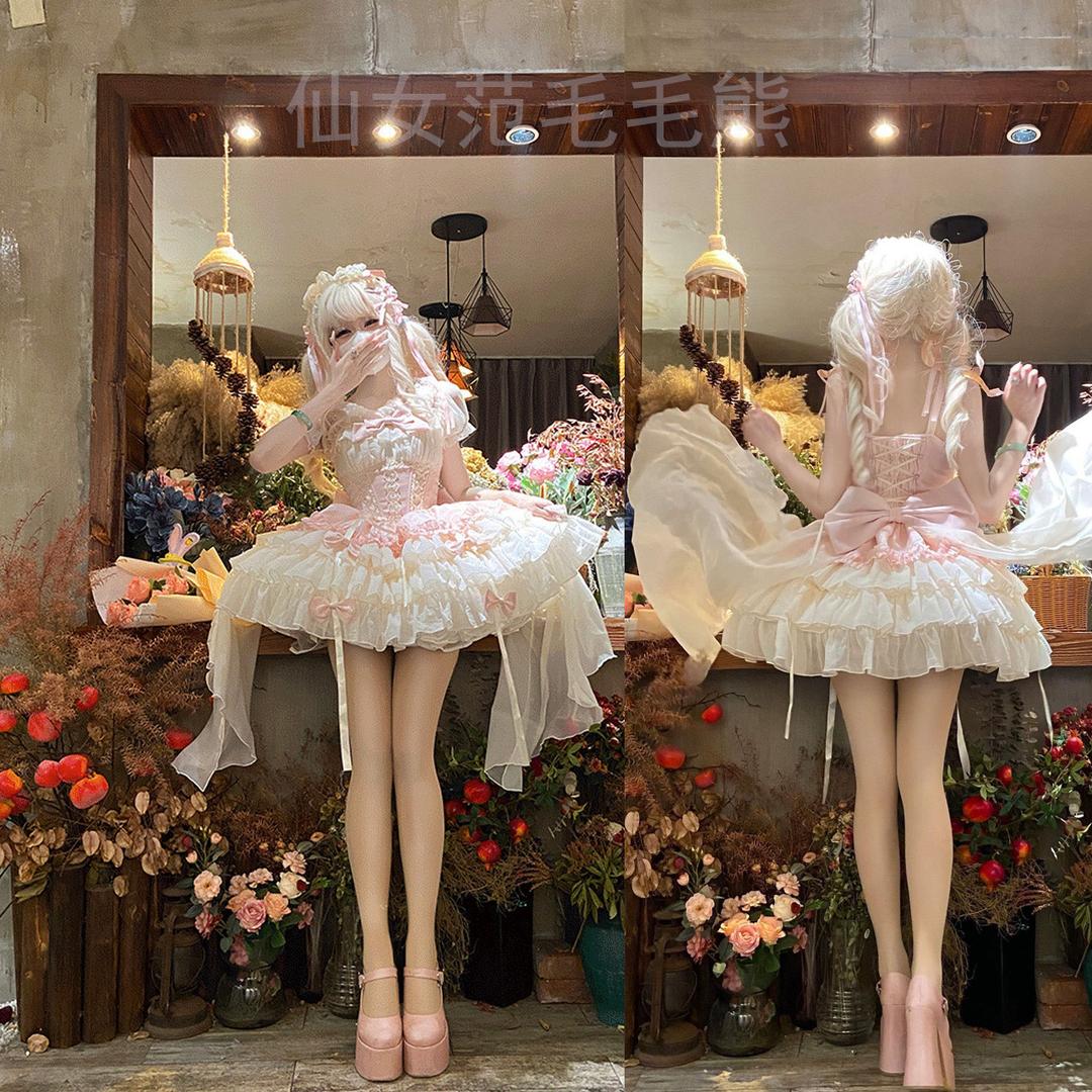 织锦园Lolita原创_「仙女范毛毛熊」