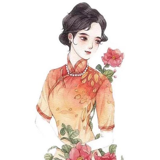 凤翎旗袍服饰