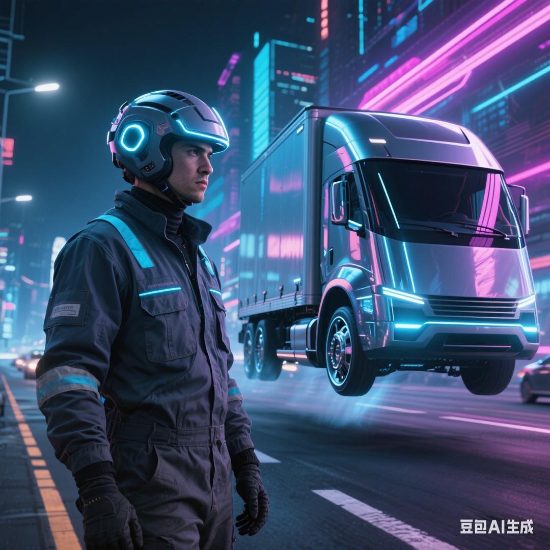跟车老文在路上