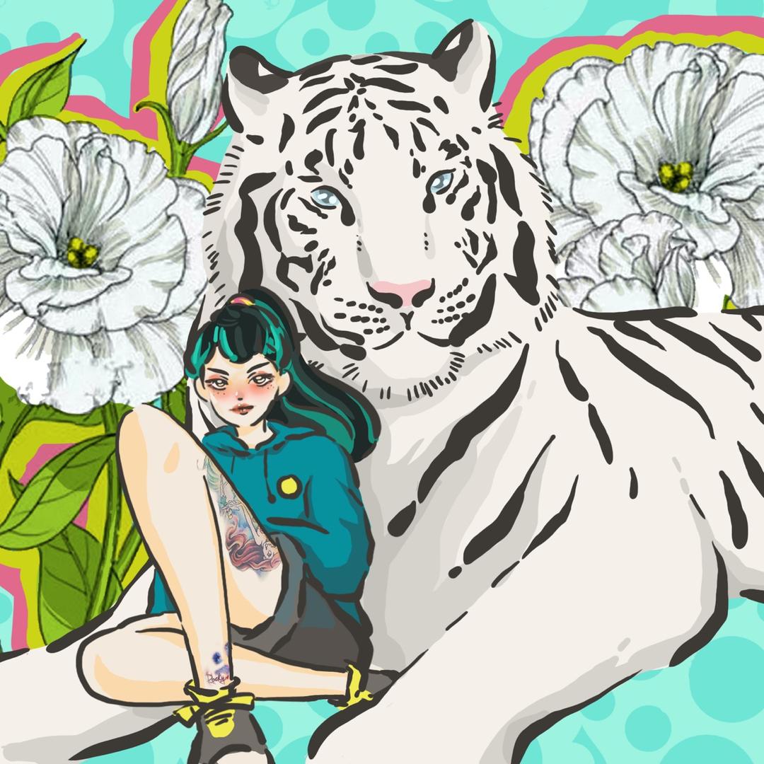 黑檀与猫。