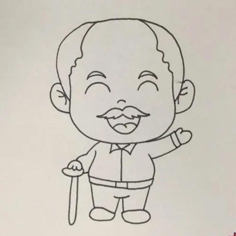 爷爷超爱吃