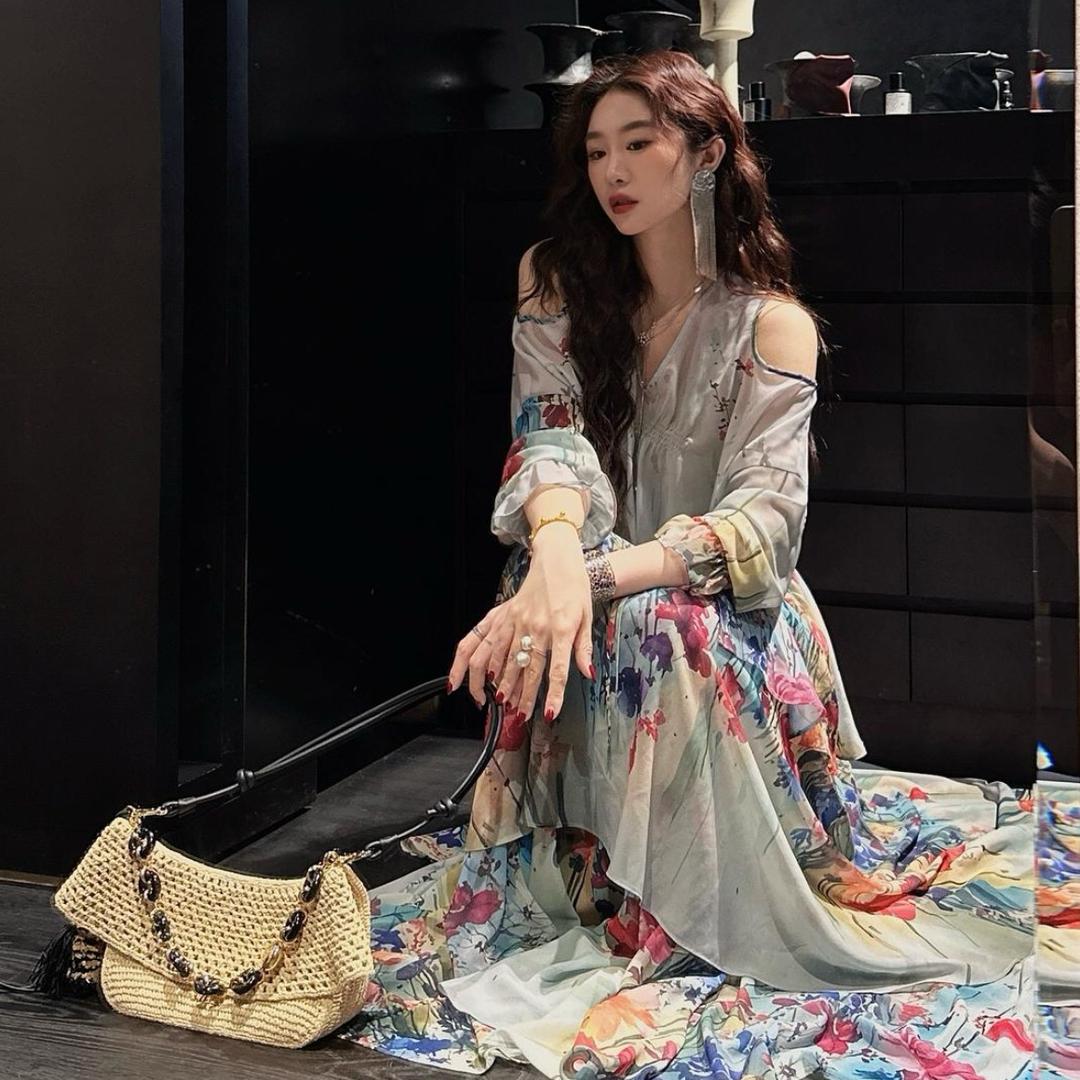 三吉黑花·穿搭分享