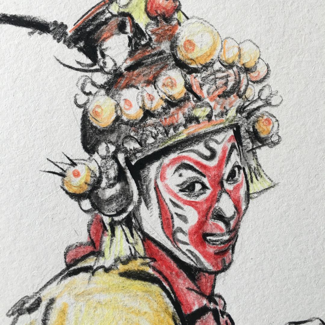 海涛速写
