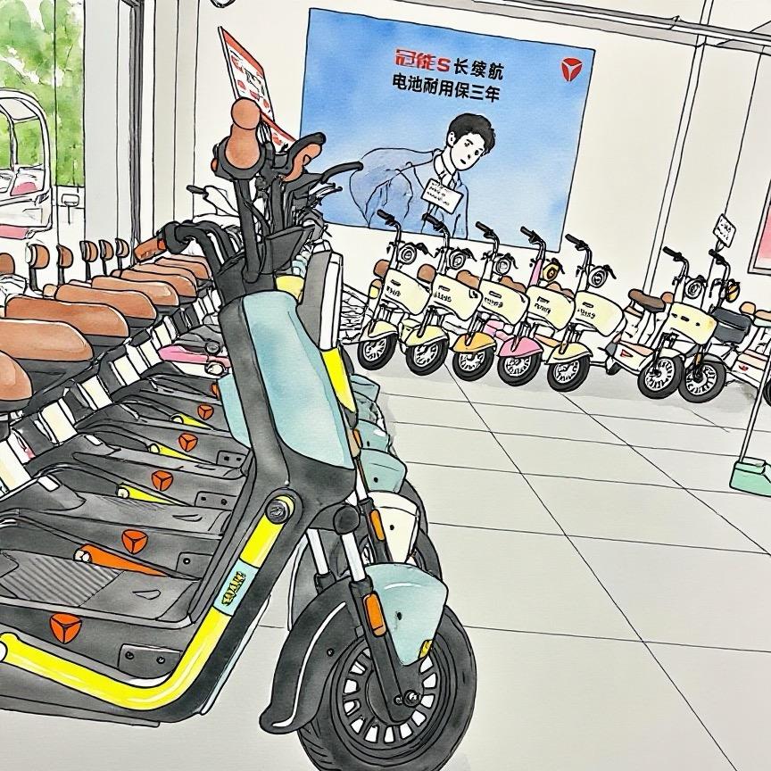 盛世东方雅迪电动车