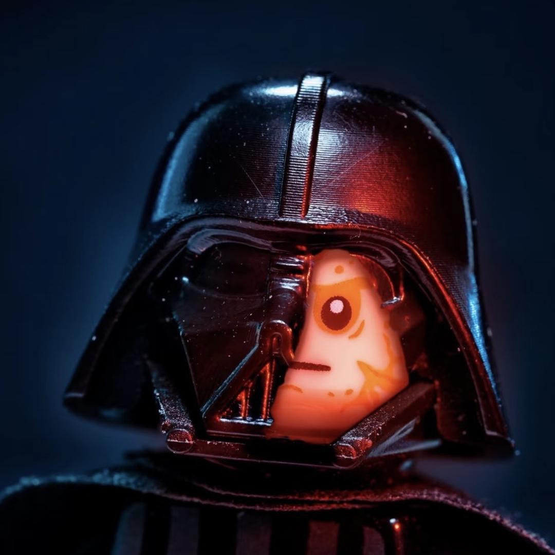 猩猩队长玩积木