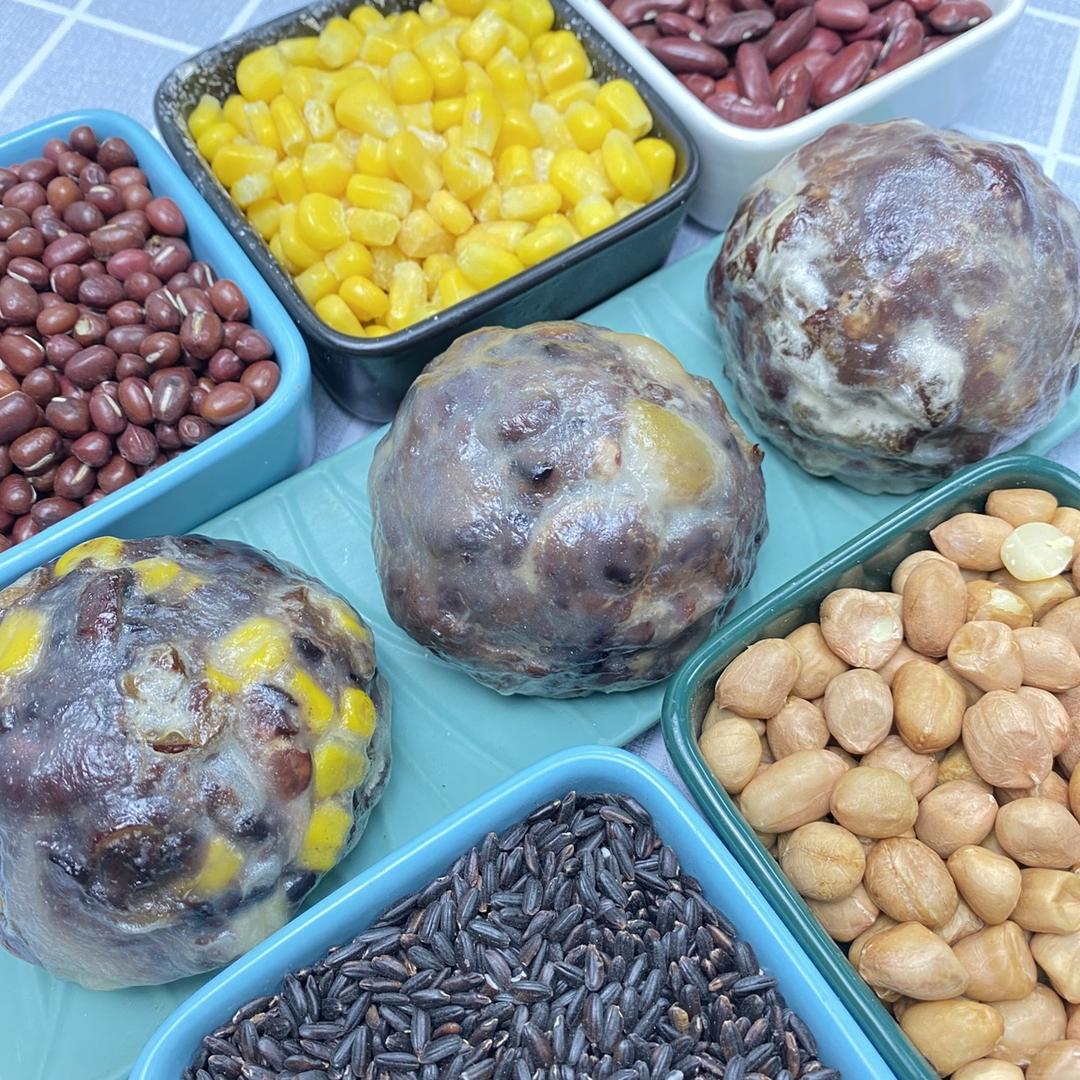 粗粮粘豆包+批发+零售+招学员