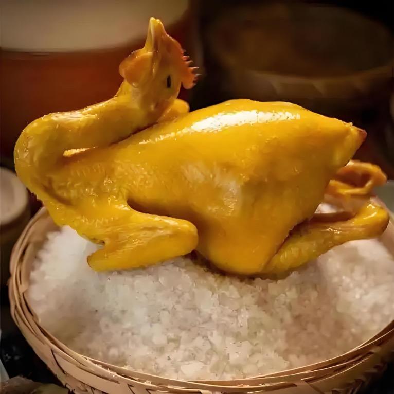 广式客家盐焗鸡