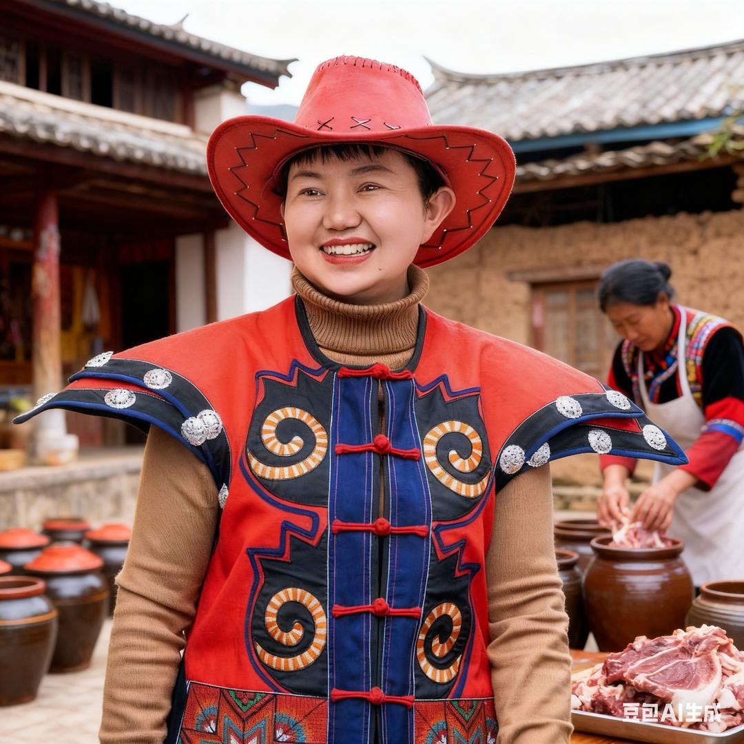 云南草帽姐熟食喂养土猪肉