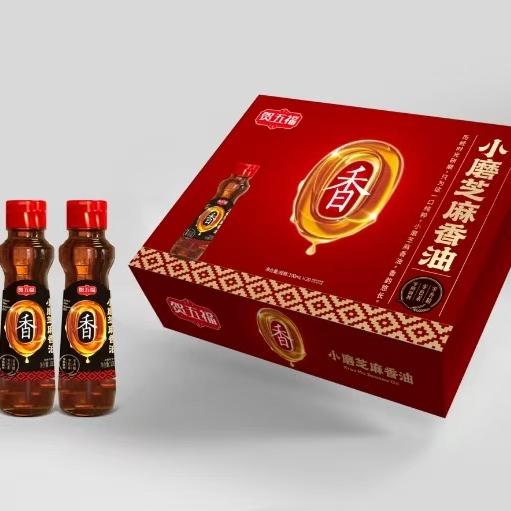 贺五福小磨香油