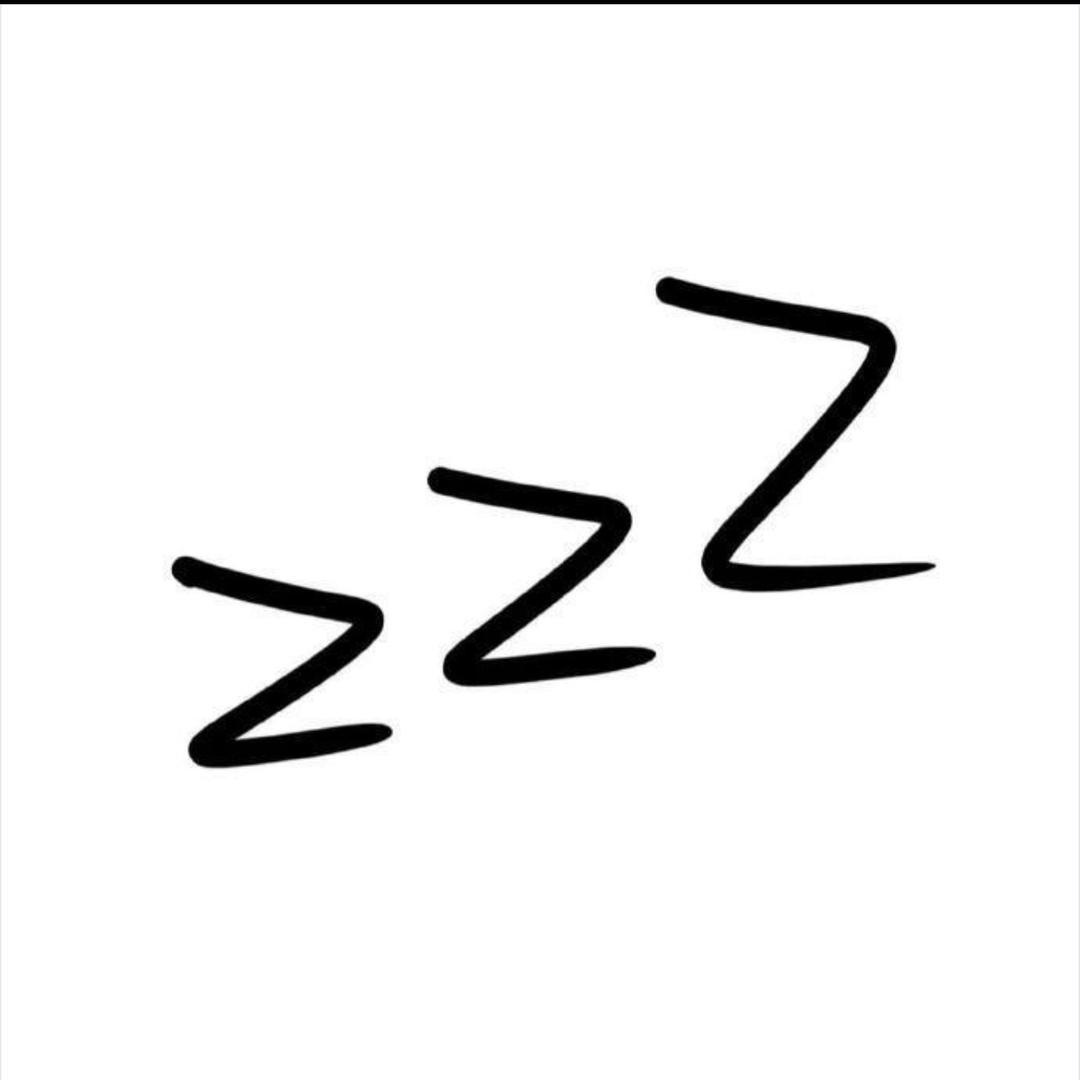 倒头就睡💤