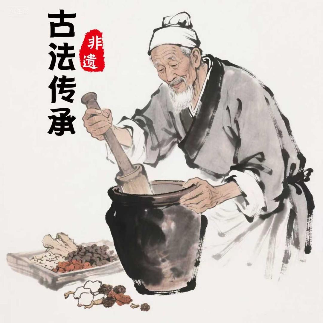 古方植物染发
