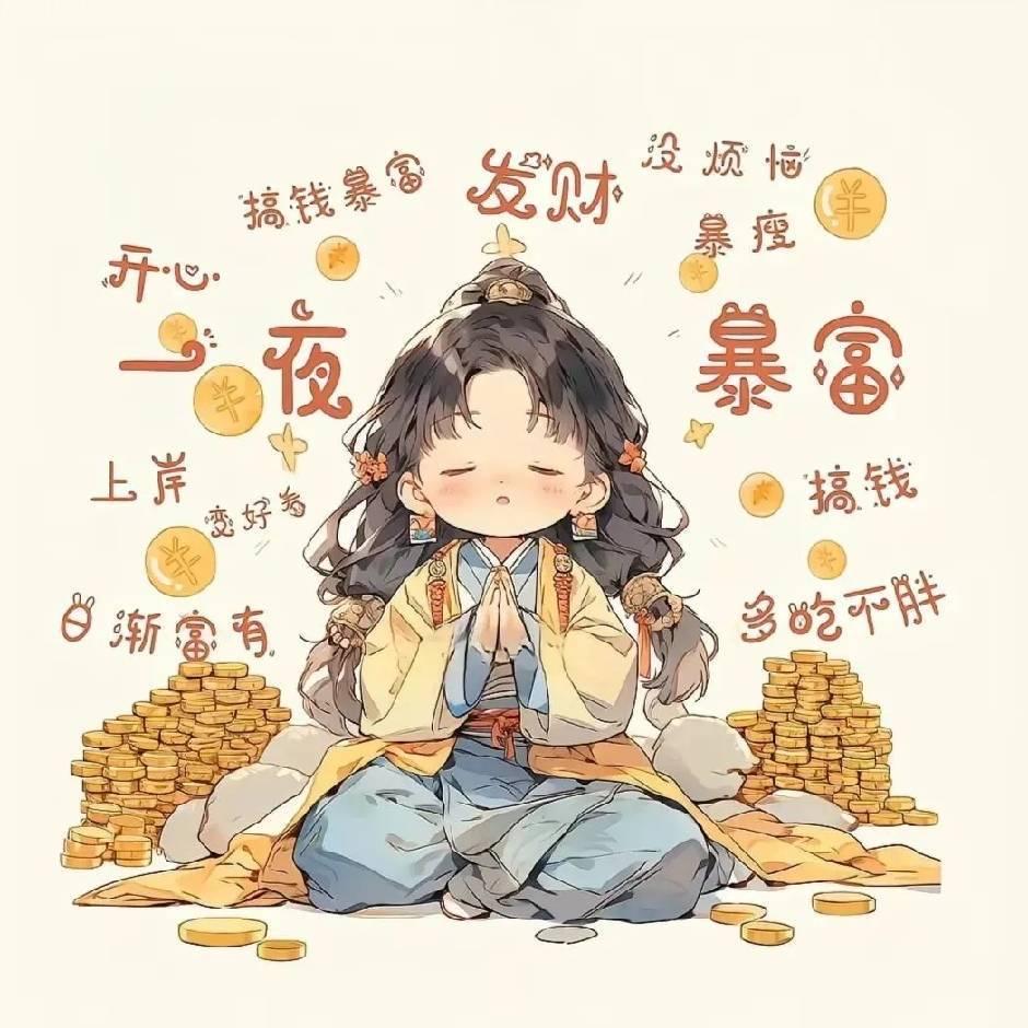不发脾气只發財