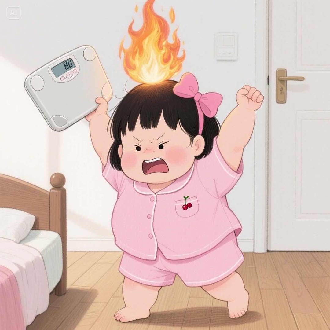 别过来 你胖到我了