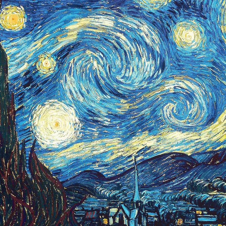 梵高的星空
