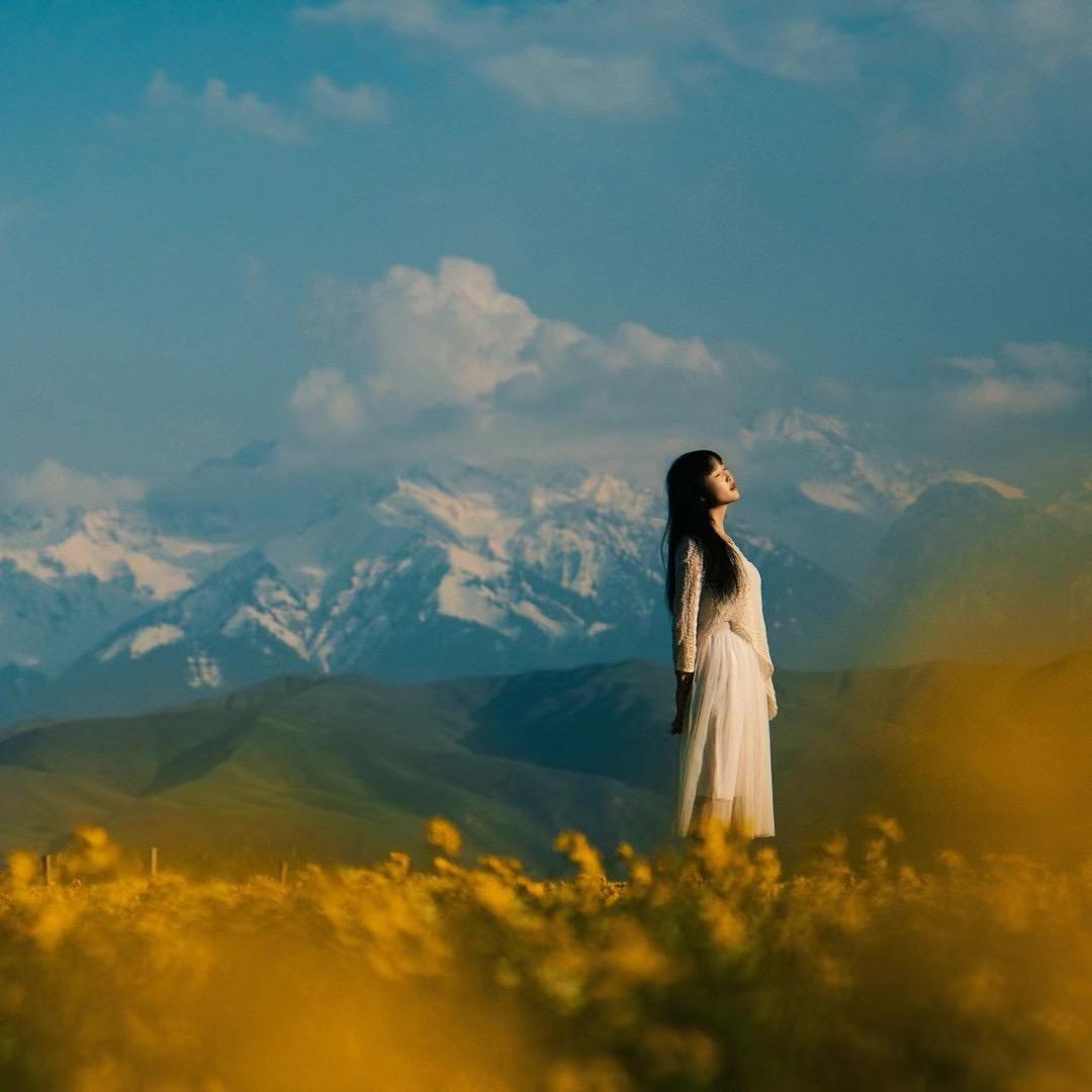 一个在那拉提的摄影师