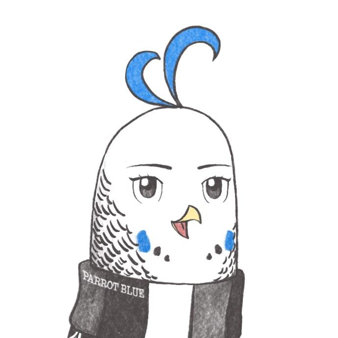 小蓝鹦鹉Parrot_Blue
