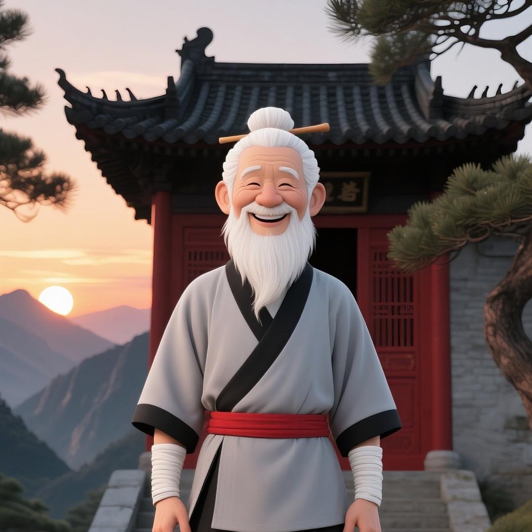 刘老头爱跳舞