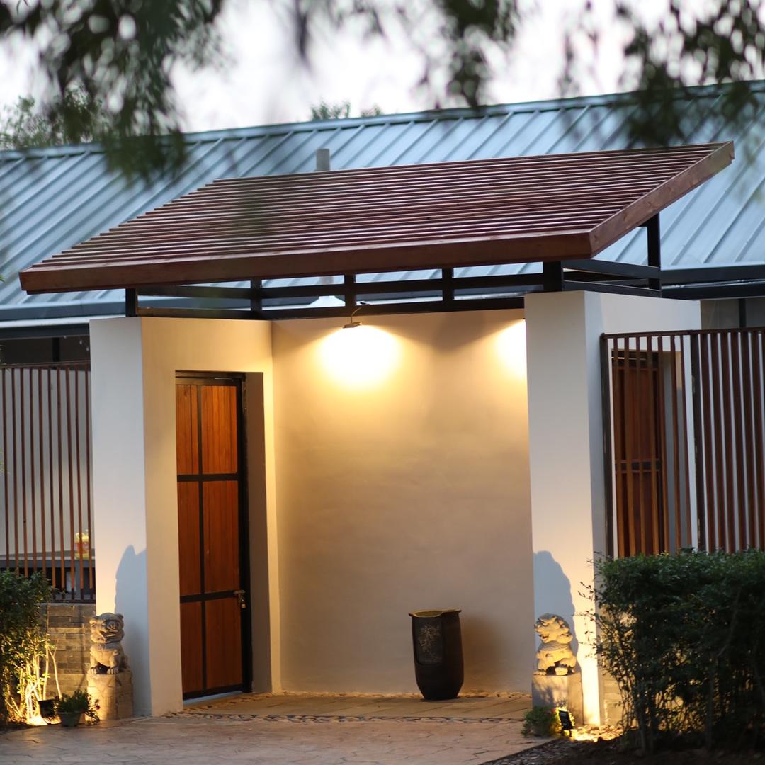 北戴河岸边的院子