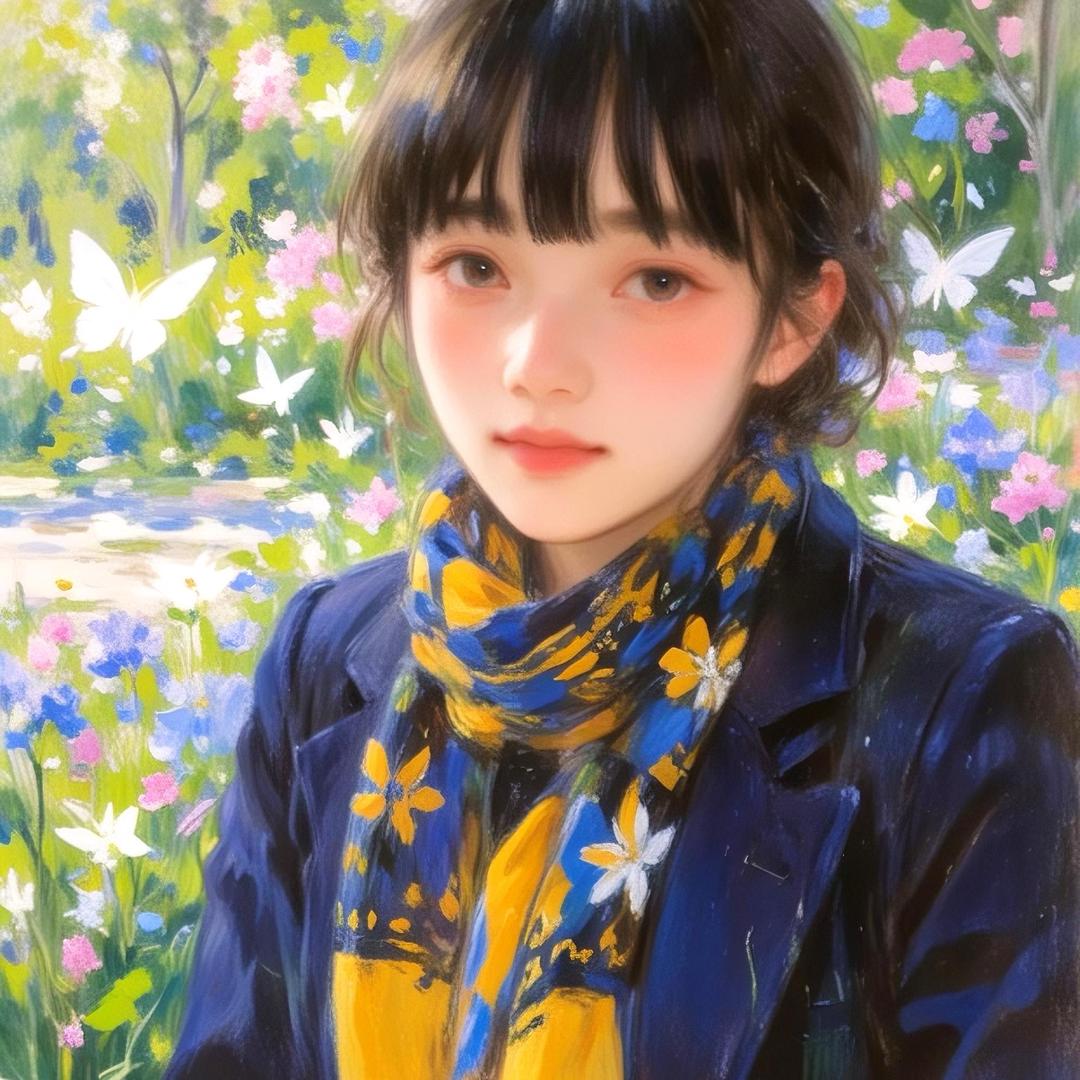 不哭不闹面带微笑