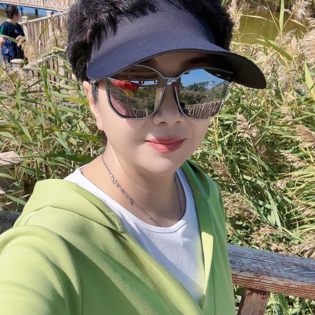 刘英大码休闲穿搭