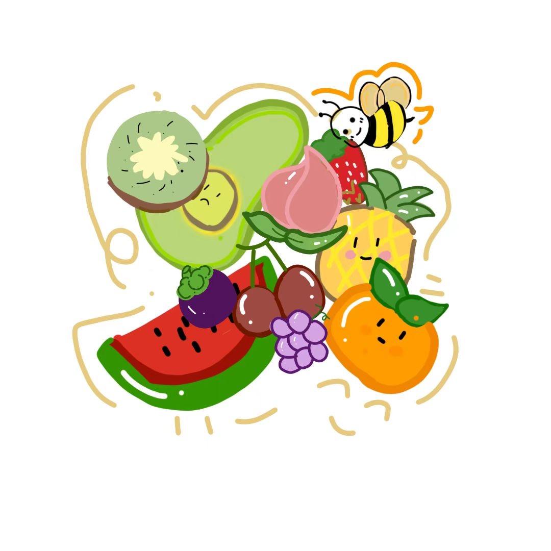 爱吃水果的小蜜蜂