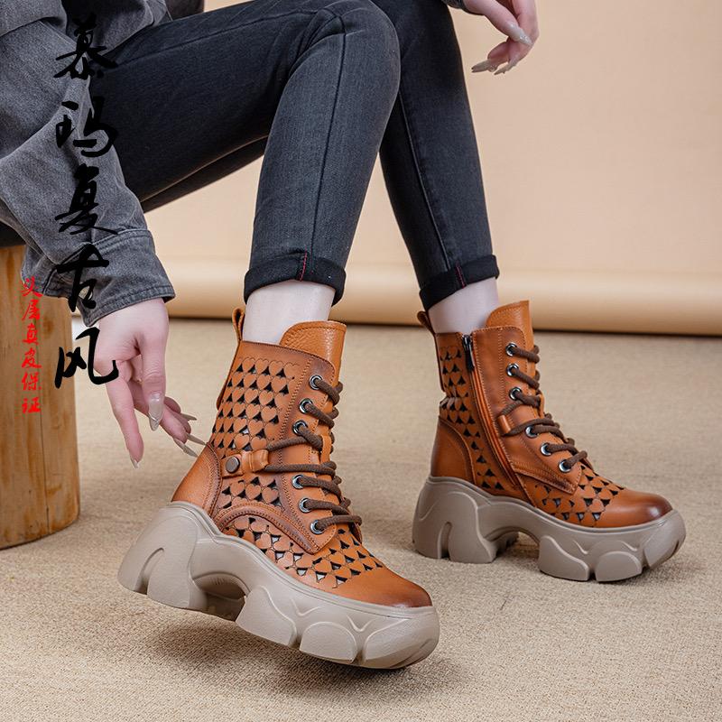 崇崇家真皮女鞋