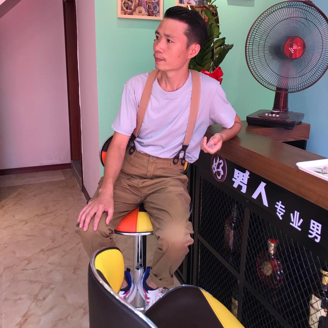 武穴好男人男士理发店