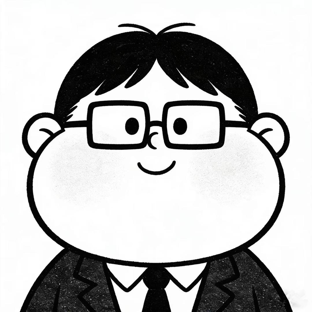 小胖大头眼镜